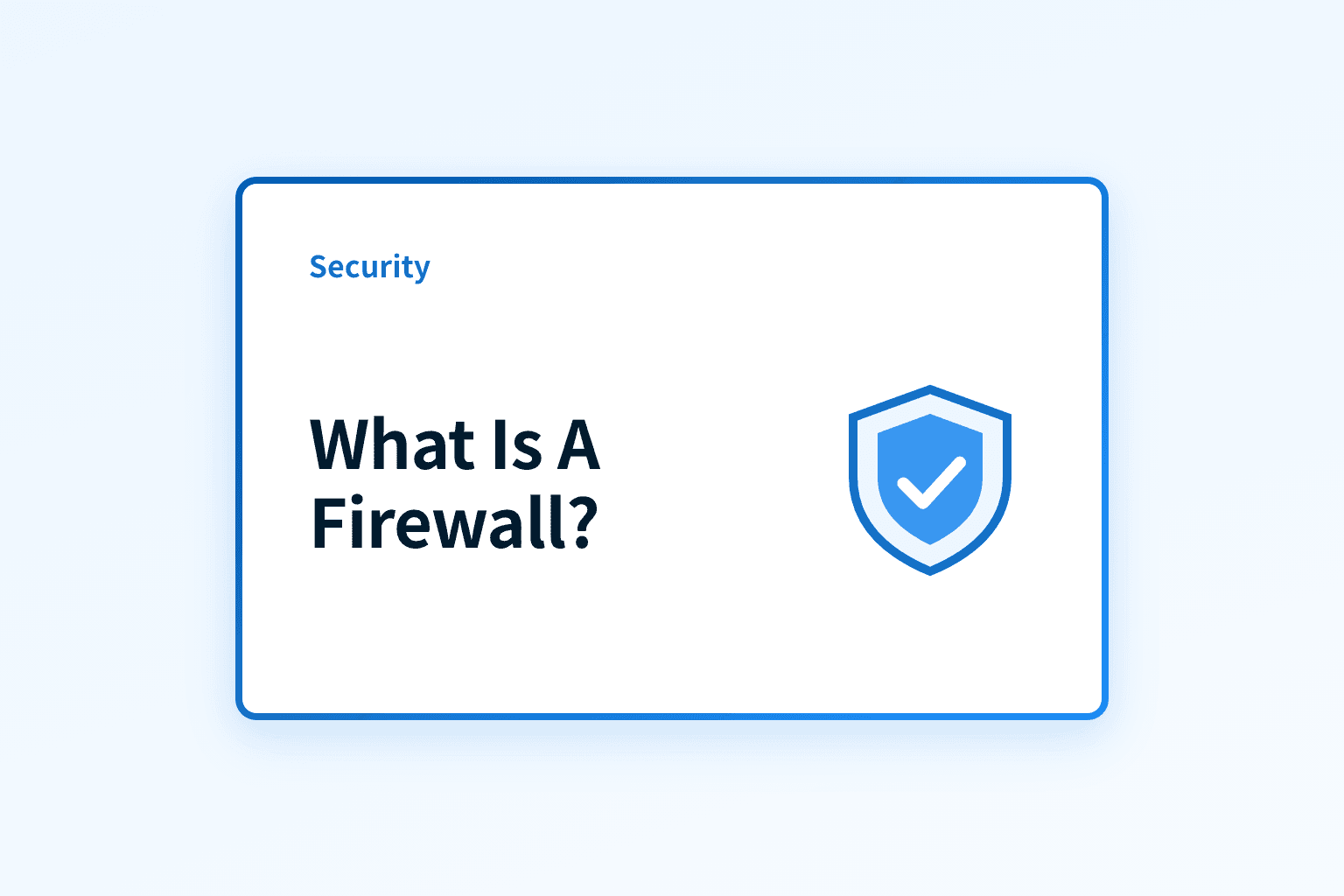 What is a Firewall? Network Security Basics Explained
