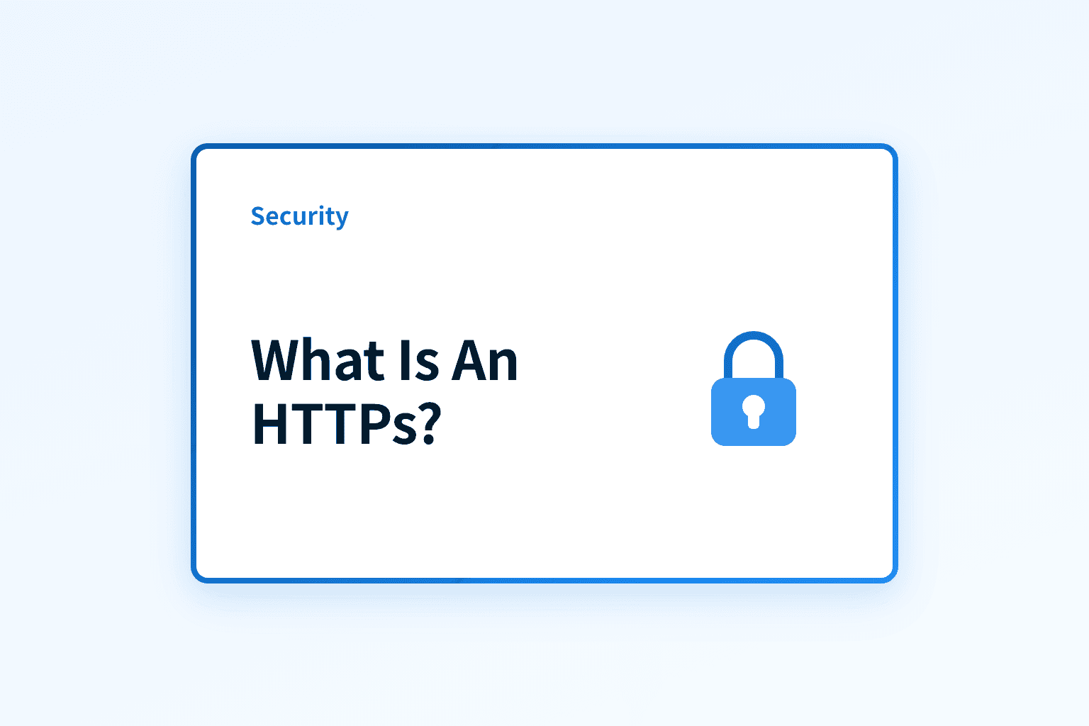 What is an HTTPs?
