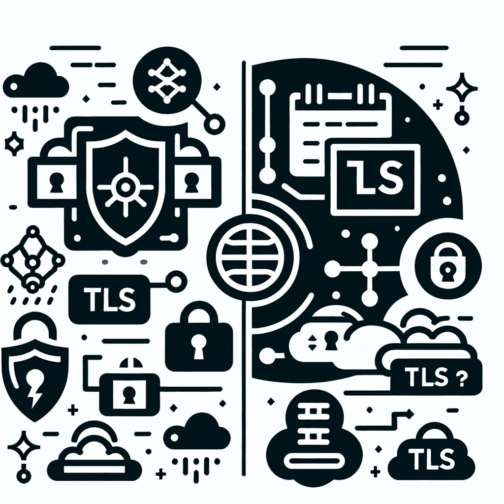 How does Transport Layer Security (TLS) secure data in transit?