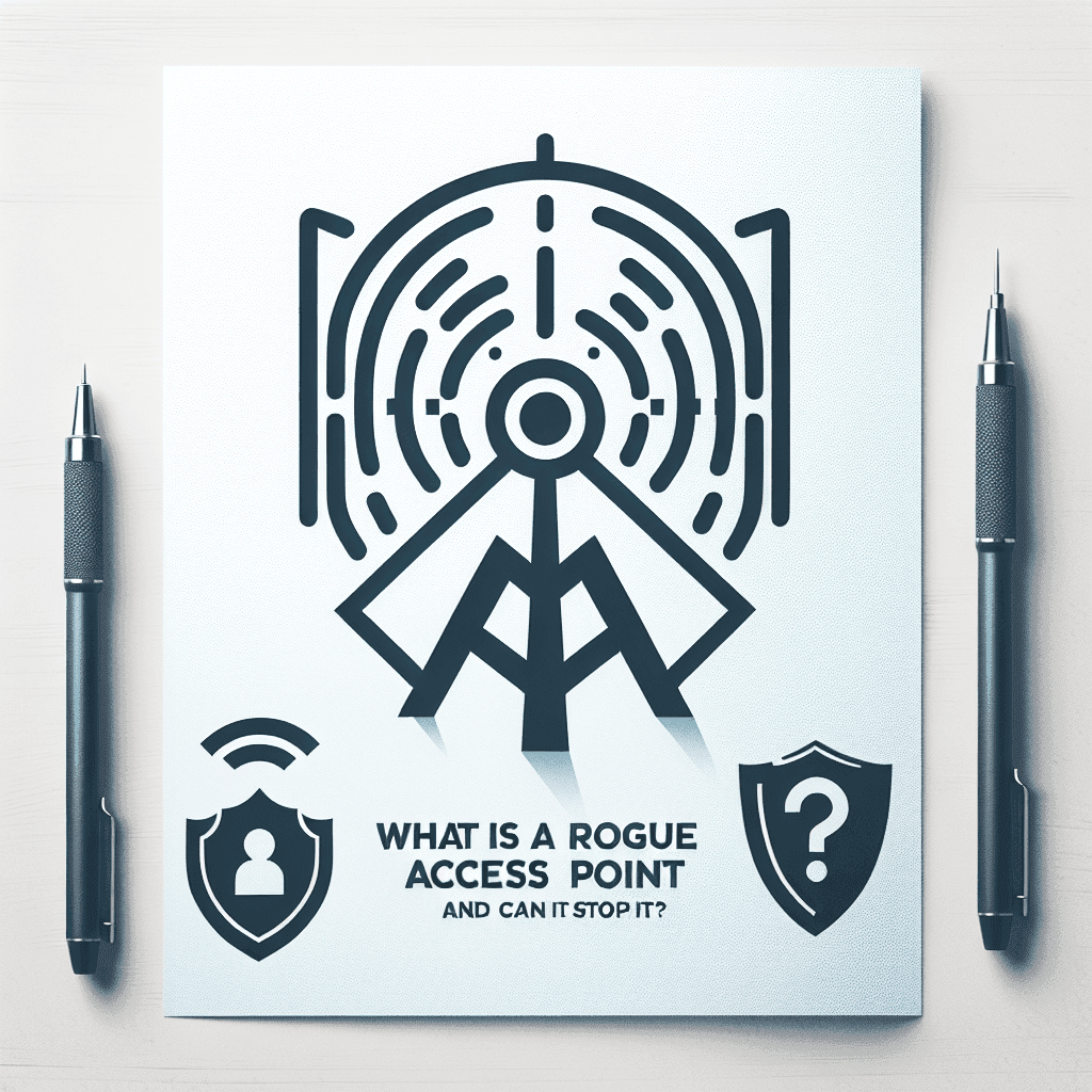 What is a rogue access point and how can IT defend networks?