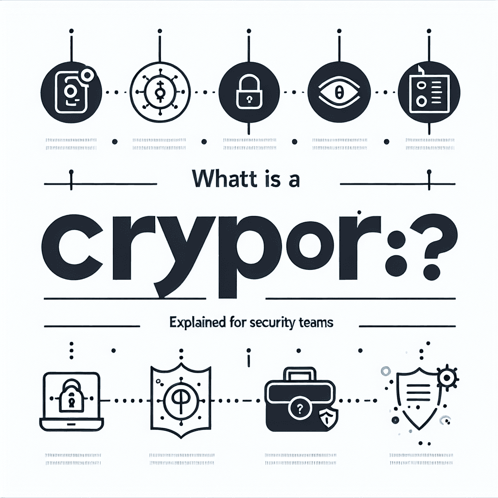 What is a cryptor and how does it hide malware?