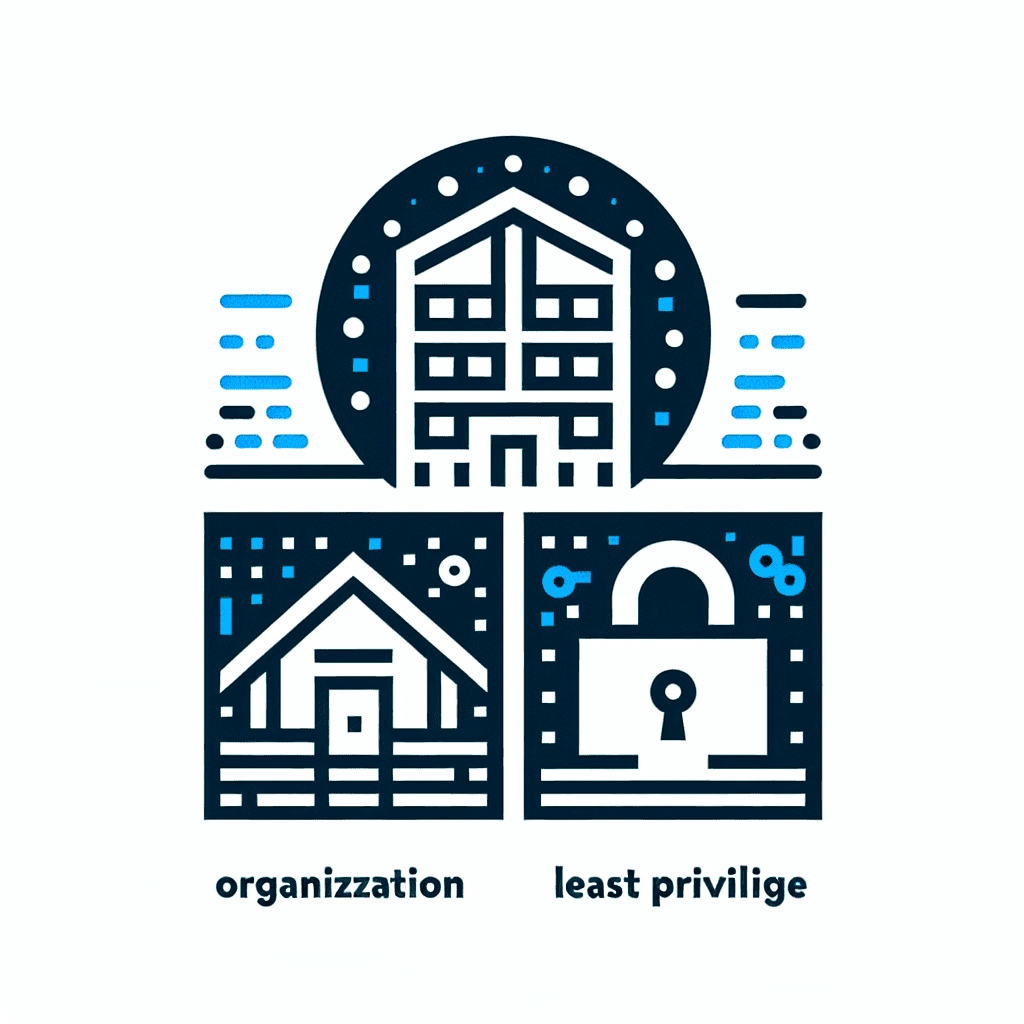 How should organizations apply the principle of least privilege?
