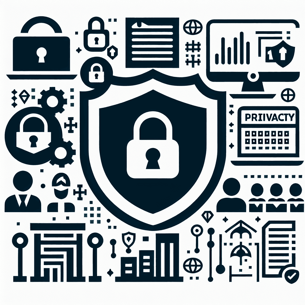 How should organizations protect data privacy in cybersecurity?