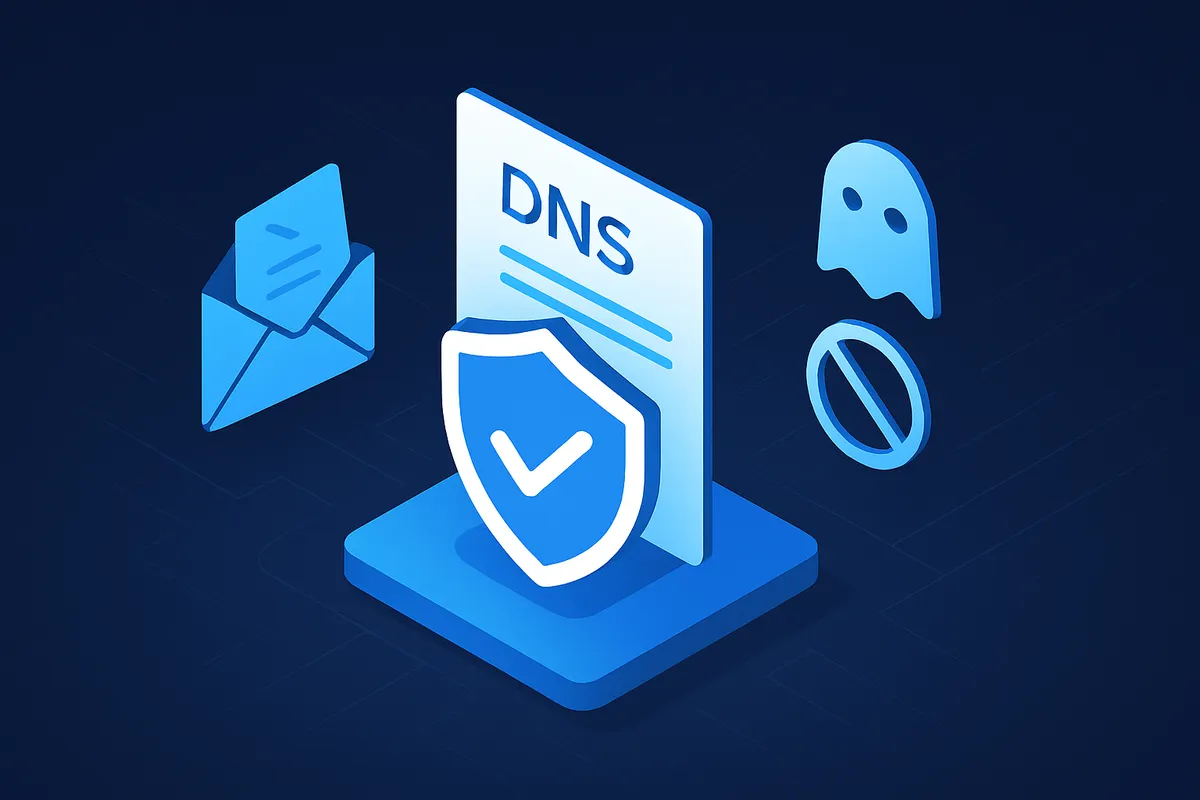 How does a DMARC record protect my domain and improve email delivery?