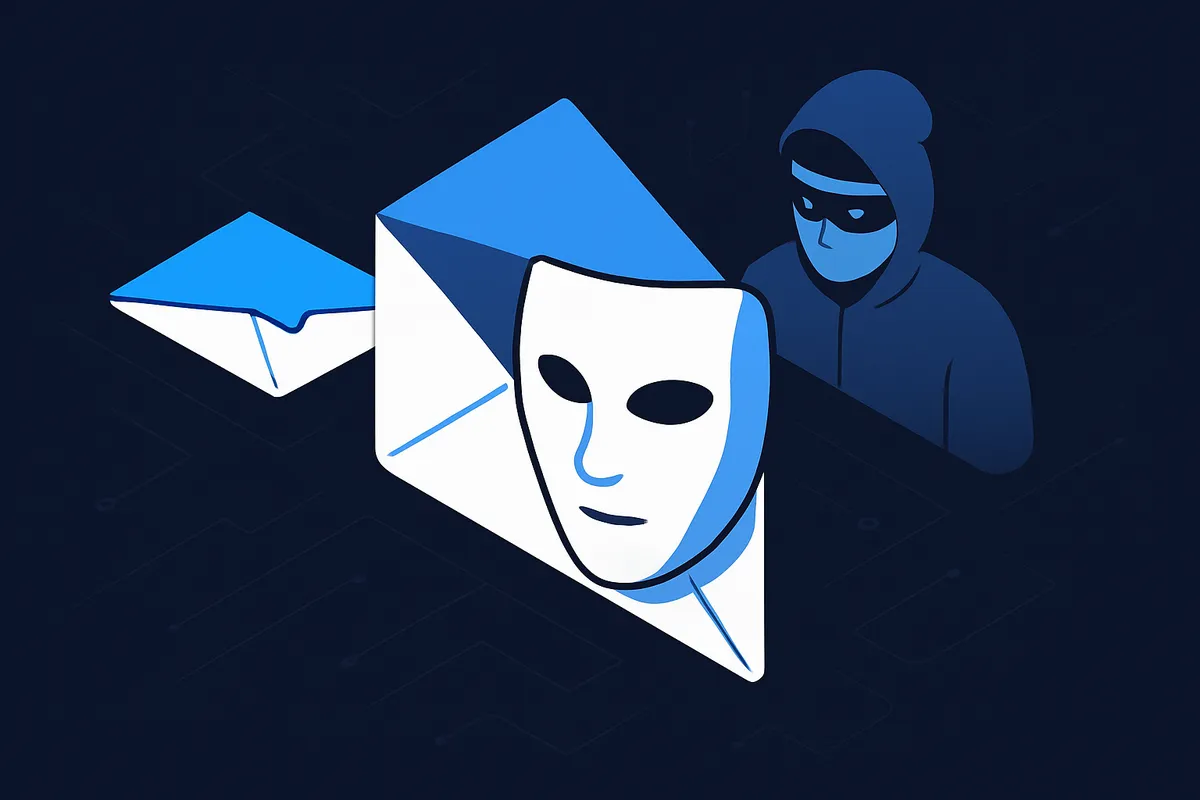 What is email spoofing and how can you prevent it?