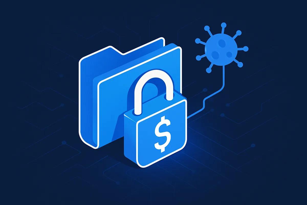What is ransomware and how does it spread?