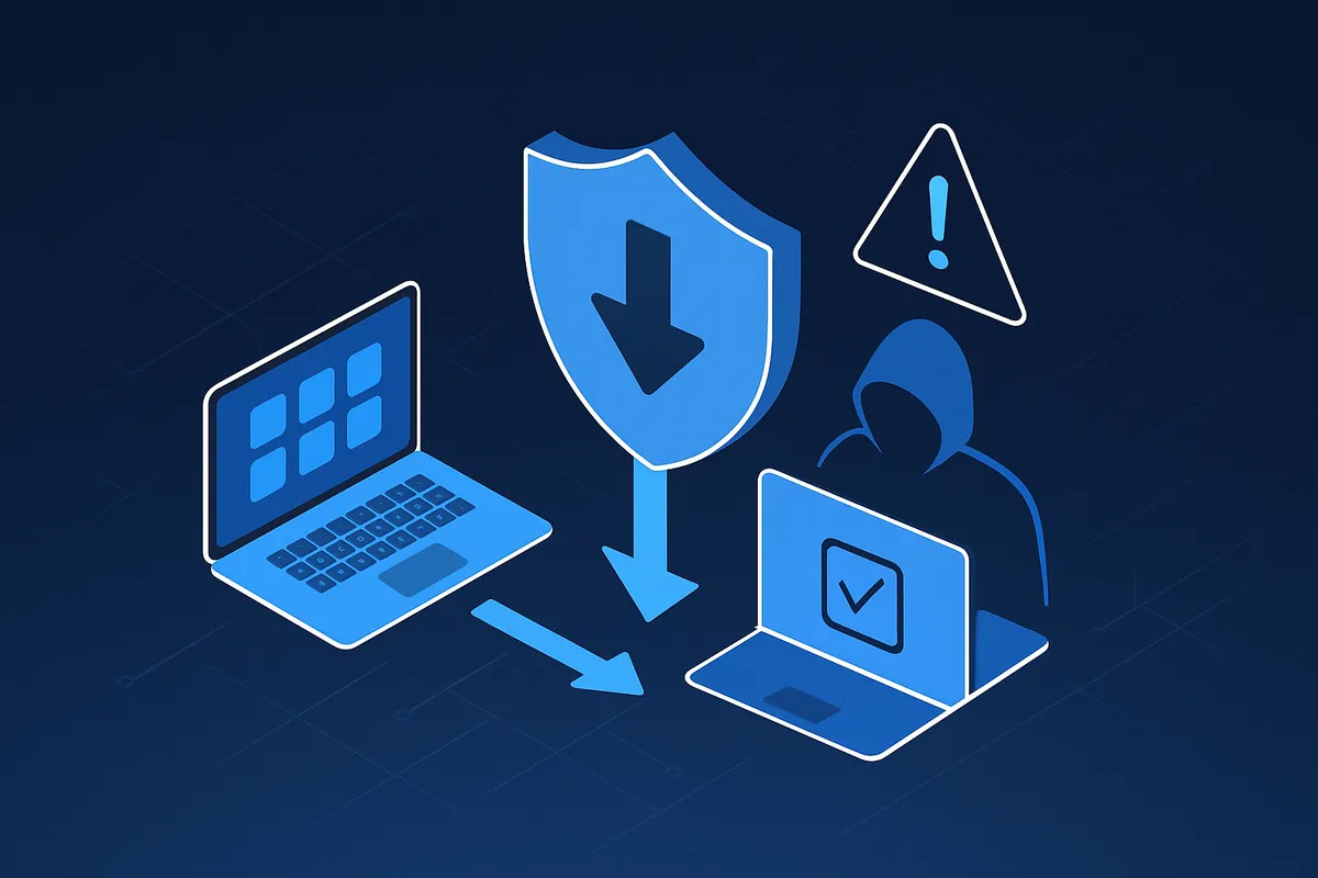 What is a downgrade attack and how can organizations stop it?
